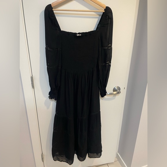 Brand new reformation jessy dress black size 6 - Picture 4 of 11